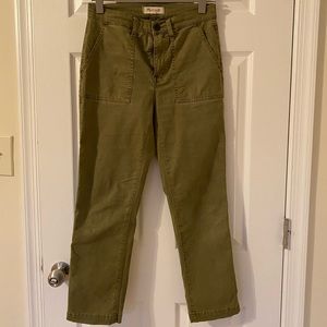 Madewell Size 26 Cargo Straight Pants